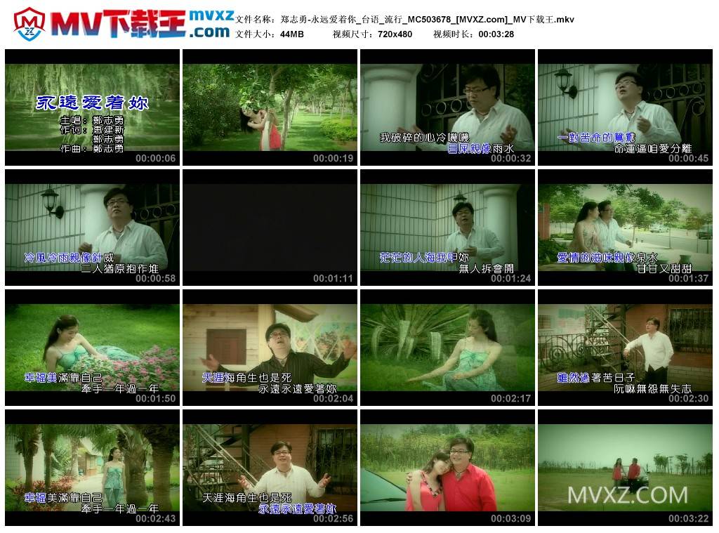 郑志勇-永远爱着你_台语_流行_MC503678